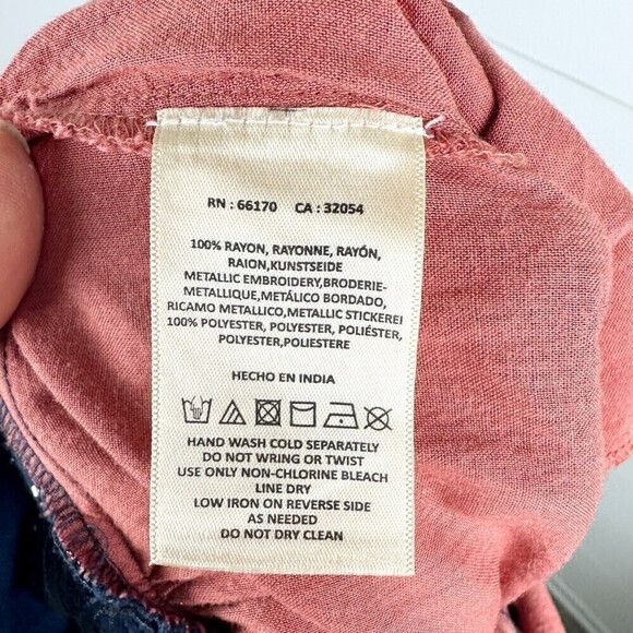 Anthropologie Akemi + Kin Sofia Metallic Jumpsuit Size US 4 - Picture 13 of 13